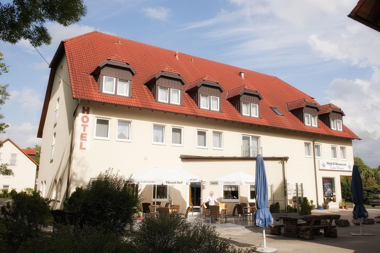 Hotel & Restaurant Zum Hirsch Romhild Exterior foto